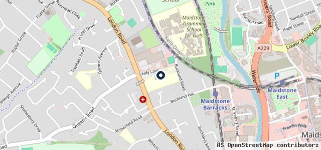 Map showing the location of Express Mot & Autocentre