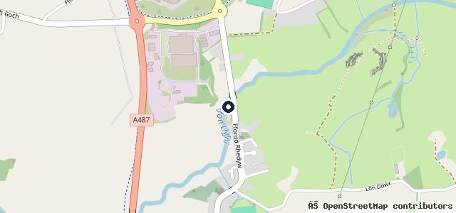Map showing the location of Ceir Seiont Cars LTD