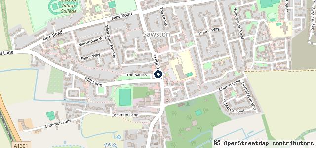 Map showing the location of Auto Now Sawston