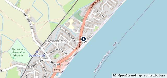 Map showing the location of Fairways Garages Ltd