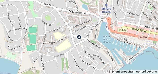 Map showing the location of Hakin Motors