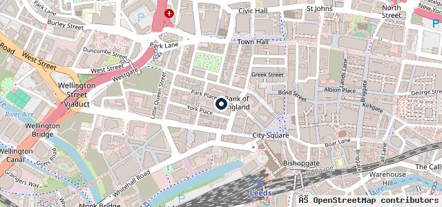 Map showing the location of Fresh Car Valeting Leeds