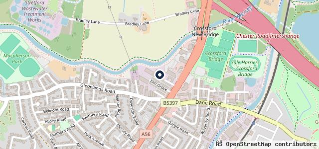 Map showing the location of Forshaw BMW & Mini Specialist