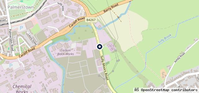 Map showing the location of Moreton G H Ltd