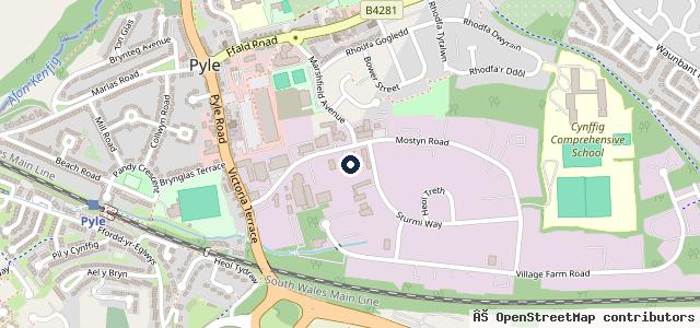 Map showing the location of Enterprise Flex-E-Rent - Commercial Vehicle & Van Hire South Wales