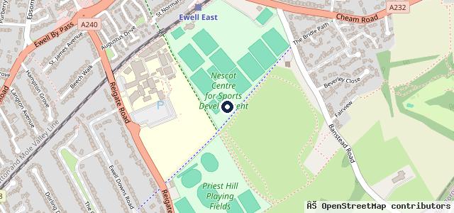 Map showing the location of Drift Bridge Garage Limited Volkswagen