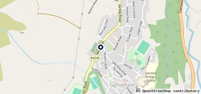 Map showing the location of Fleet Spay MOT & Tyres
