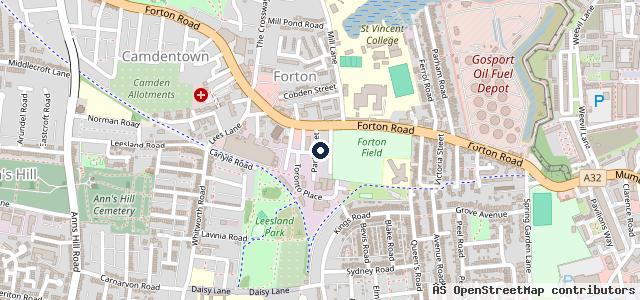 Map showing the location of Moreland Motor Services Ltd - Garage Services