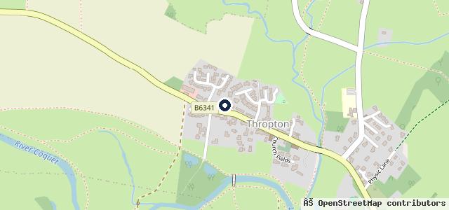 Map showing the location of N E Motors