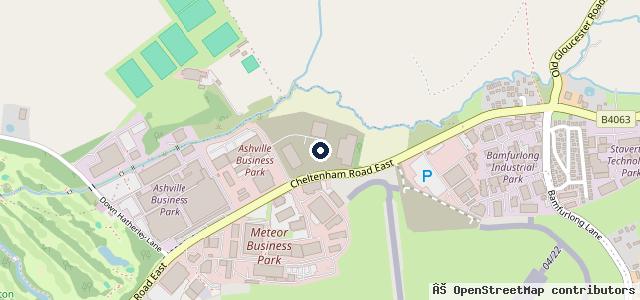 Map showing the location of Marshall Land Rover Cheltenham & Gloucester