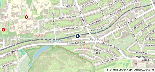 Map showing the location of Blackford Motor Engineers Ltd