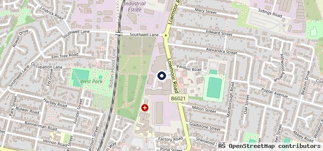 Map showing the location of Jim Smith Autocentre & MOT