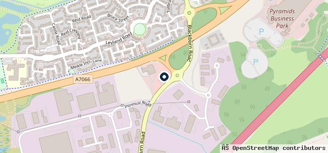 Map showing the location of Arnold Clark Bathgate