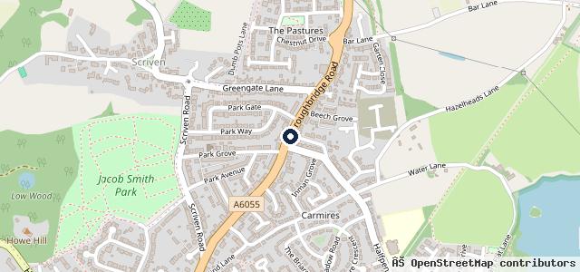 Map showing the location of Piccadilly Kia Motors