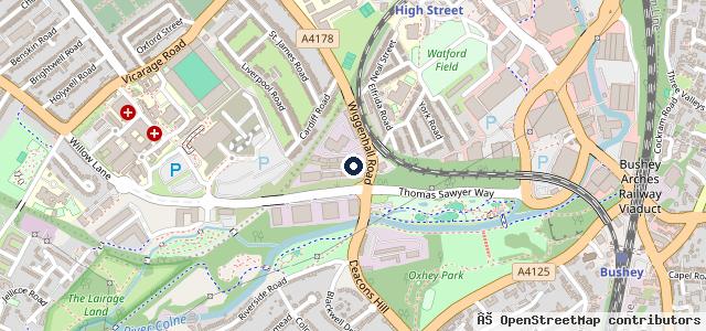 Map showing the location of Avsco Ltd