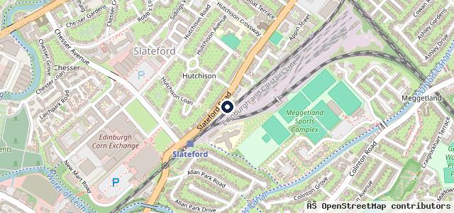 Map showing the location of Stenhouse Motor Engineers