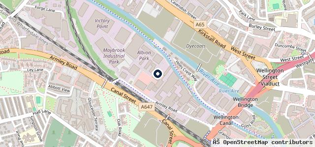 Map showing the location of Activate Accident Repair (Leeds)