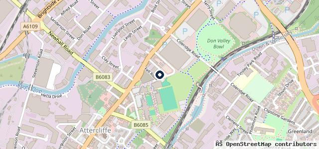 Map showing the location of Rubix Detailing & PPF