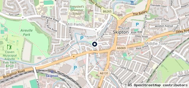Map showing the location of Pennine Cruisers