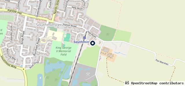 Map showing the location of Southminster MOT & Service Centre Ltd