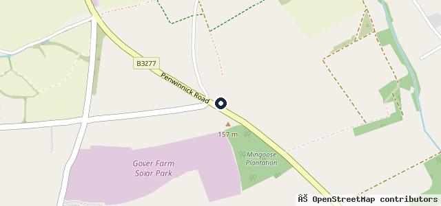 Map showing the location of Seven Milestone Garage Ltd