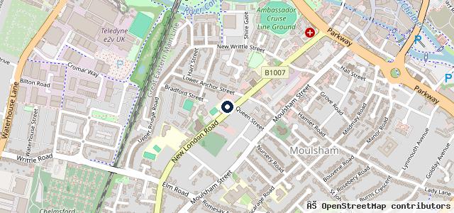 Map showing the location of David Boatwright Partnership