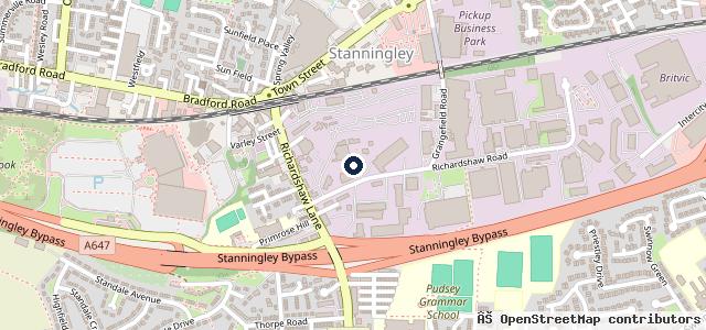 Map showing the location of Automotive Technical Services & Mot's Ltd