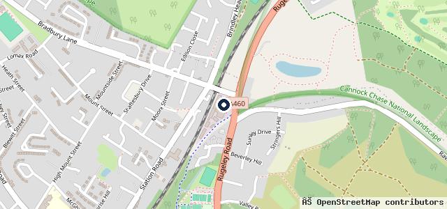 Map showing the location of Chase Car Sales Ltd
