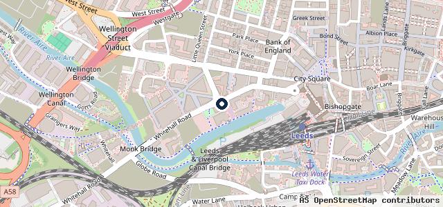 Map showing the location of Andrew Autoworks - Mobile Mechanic Leeds