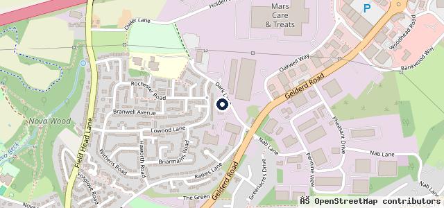 Map showing the location of Master Cars (Birstall) Limited
