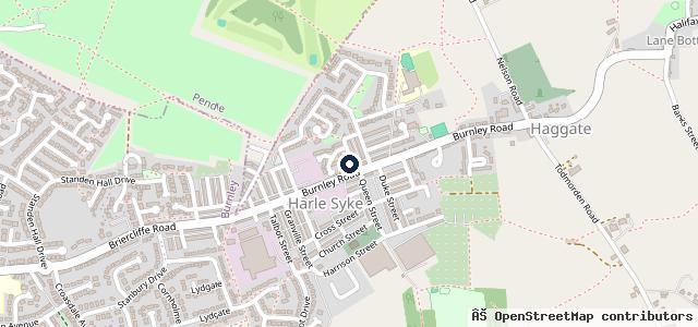 Map showing the location of R H Classics