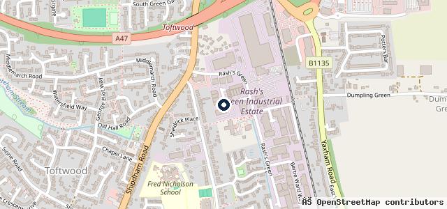 Map showing the location of Mot Micky B