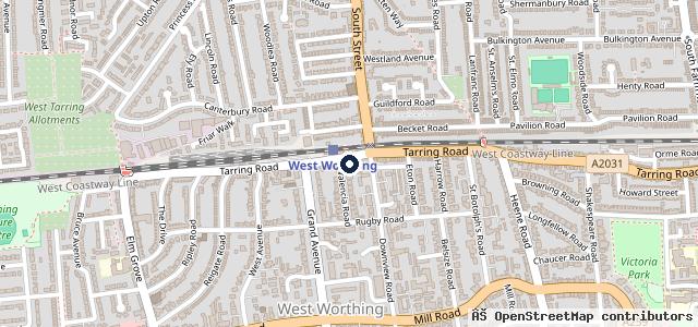 Map showing the location of Cartech (Autocentres) Ltd