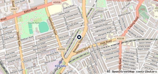 Map showing the location of Impeccable valeting and detailing services