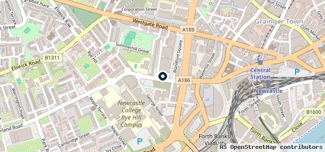 Map showing the location of City Auto Care