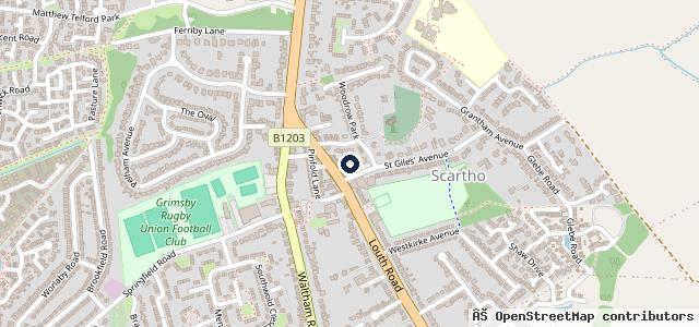 Map showing the location of John Wilson Motors