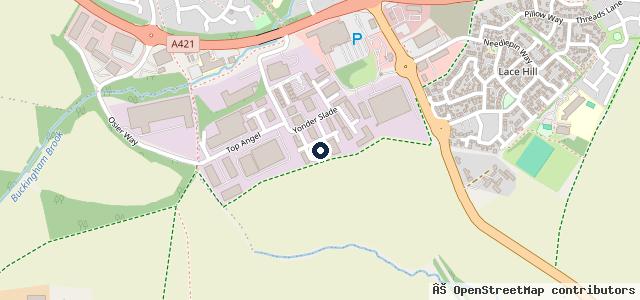 Map showing the location of Green Light Auto's