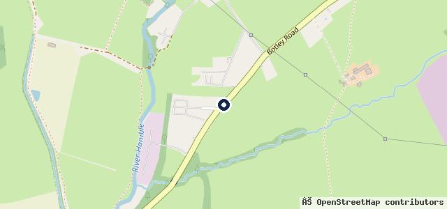 Map showing the location of HTM – Hampshire Transport Management