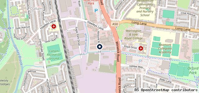 Map showing the location of L C Automotives Ltd