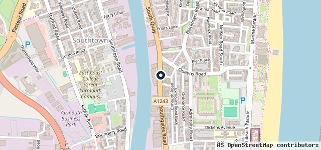 Map showing the location of LS Pitchers Ltd