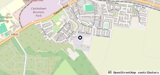 Map showing the location of G P Dyke (Engineering)