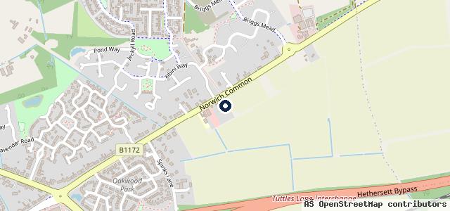 Map showing the location of John Kemp Land Rover