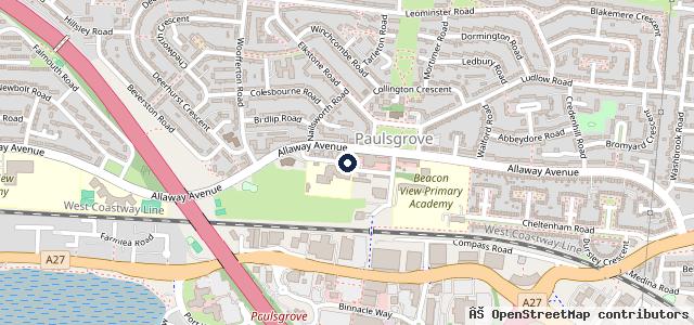 Map showing the location of Enterprise MOT Ltd