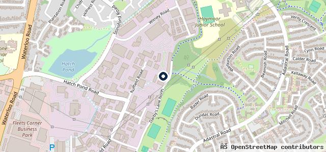 Map showing the location of Motorpoint