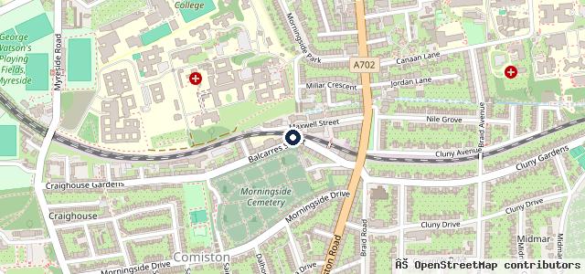 Map showing the location of Norman Stuart Autoservices LTD