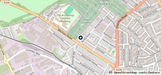 Map showing the location of Now Garages