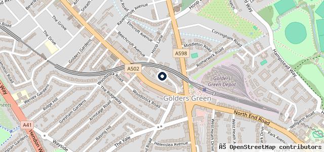 Map showing the location of Pars Garage