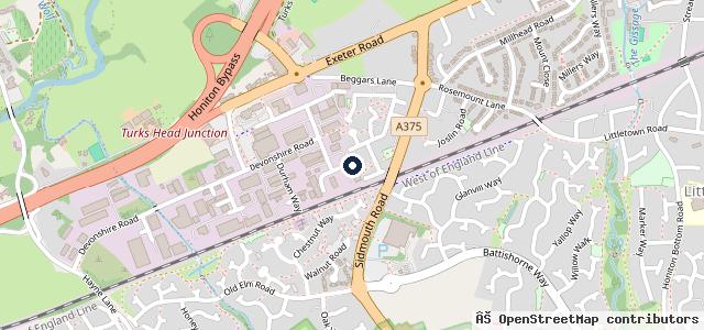 Map showing the location of Paul Richards Motors