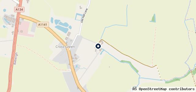 Map showing the location of P & S Hall Ltd