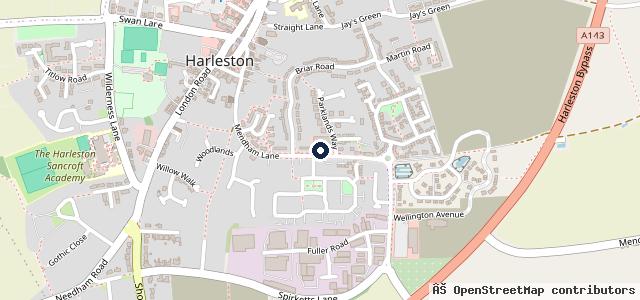 Map showing the location of PFK Ling Ltd
